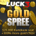 Luck3 Gold Spree Promotion